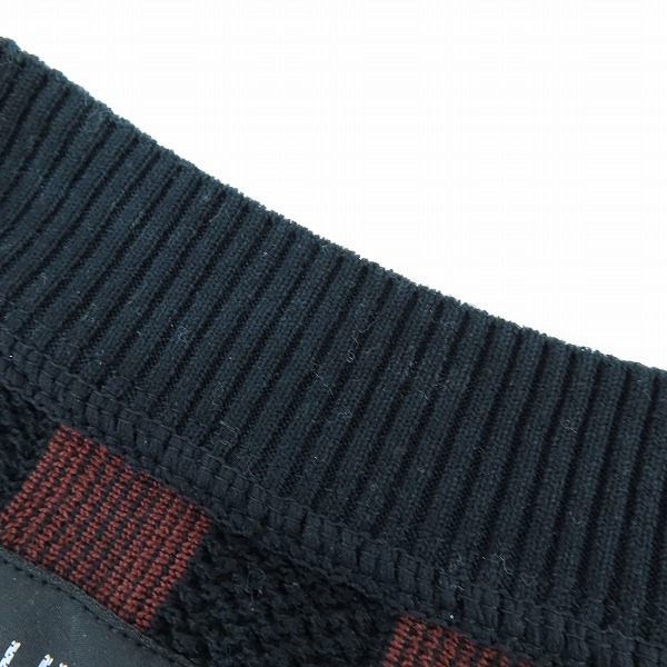 実際に弊社で買取させて頂いたWACKO MARIA/ワコマリア 24SS STRIPED JACQUARD KNIT/ストライプ ジャガード ニット/Lの画像 5枚目