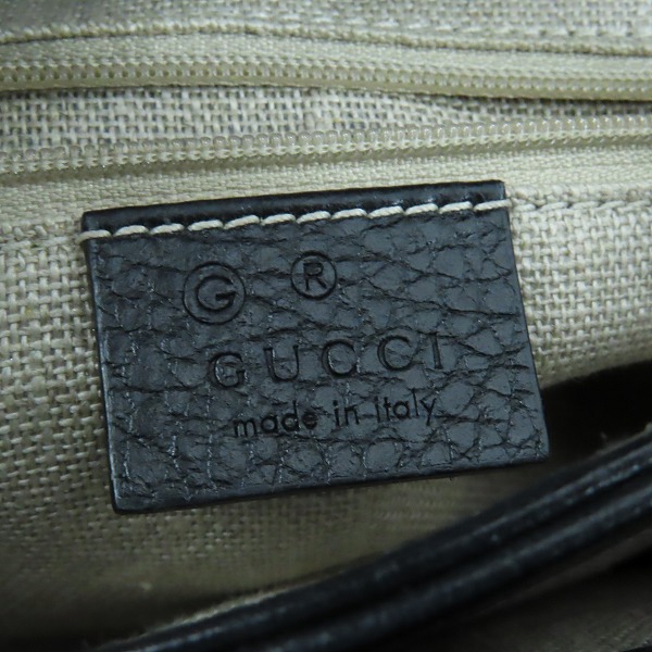 実際に弊社で買取させて頂いたGUCCI/グッチ インターロッキングG ショルダーバッグ 607720 の画像 5枚目
