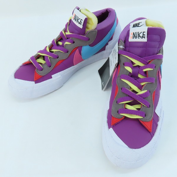 実際に弊社で買取させて頂いた【未使用】 NIKE×KAWS×sacai/ナイキ×カウズ×サカイ BLAZER LOW/ブレーザーロー パープルダスク DM7901-500/27