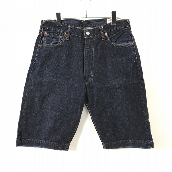 実際に弊社で買取させて頂いたEVISU/エヴィス かもめ Lot.7001 デニム ハーフパンツ/34