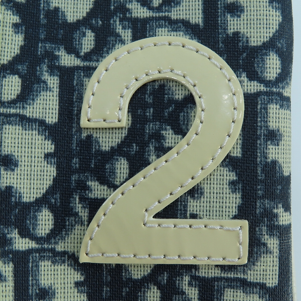 実際に弊社で買取させて頂いたChristian Dior/クリスチャンディオール トロッター柄 ミニボストンバッグ ハンドバッグ ナンバー2の画像 8枚目