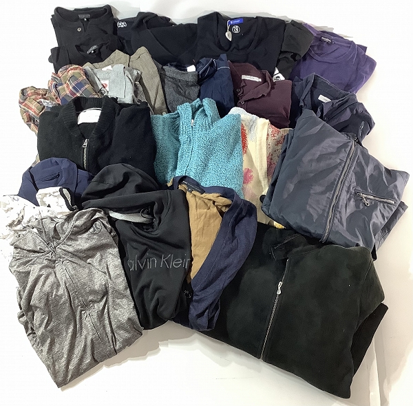 実際に弊社で買取させて頂いた【おまとめ】カルバンクライン/ポールスミス/マークジェイコブス 他 ブルゾン/カーディガン/スウェットプルオーバー  等 
