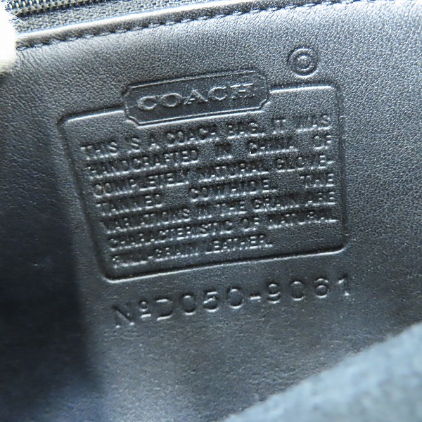 実際に弊社で買取させて頂いたCOACH/コーチ オールドコーチ レガシー レザー ショルダーバッグ 9061 の画像 5枚目