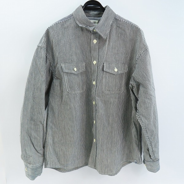実際に弊社で買取させて頂いたvisvim/ビズビム SS LUMBER L/S HICKORY ヒッコリー ストライプ柄 長袖シャツ/ワークジャケット 0121205007003 3