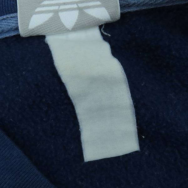 実際に弊社で買取させて頂いたadidas/アディダス ヴィンテージ 銀タグ ジップアップ プルオーバーパーカーの画像 3枚目