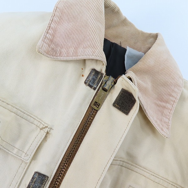 実際に弊社で買取させて頂いたCARHARTT/カーハート 中綿ダックトラディショナルコートの画像 4枚目