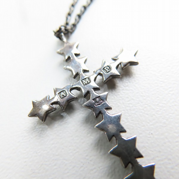 実際に弊社で買取させて頂いた(2)AMP JAPAN/アンプジャパン スタークロス ネックレス/ペンダントの画像 4枚目