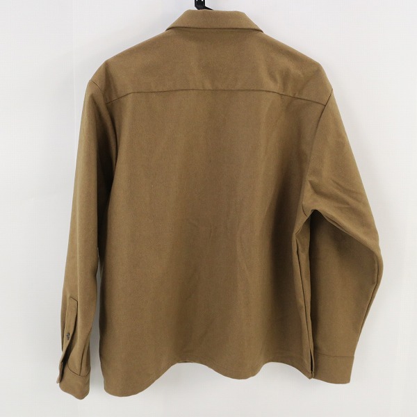 実際に弊社で買取させて頂いたUNIFORM EXPERIMENT/ユニフォームエクスペリメント WOOL SHIRT/ウールシャツ UE-242020 1の画像 1枚目