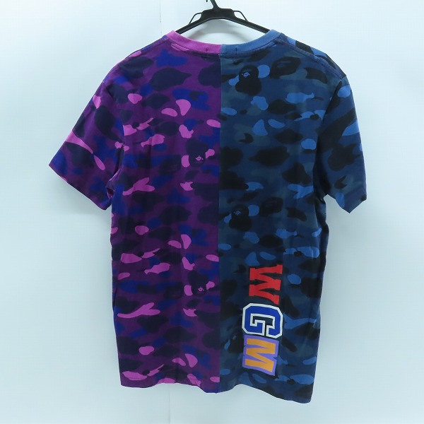 実際に弊社で買取させて頂いたA BATHING APE/アベイシングエイプ COLOR CAMO SEPARATE SHARK TEE シャークＴシャツ XL　の画像 1枚目