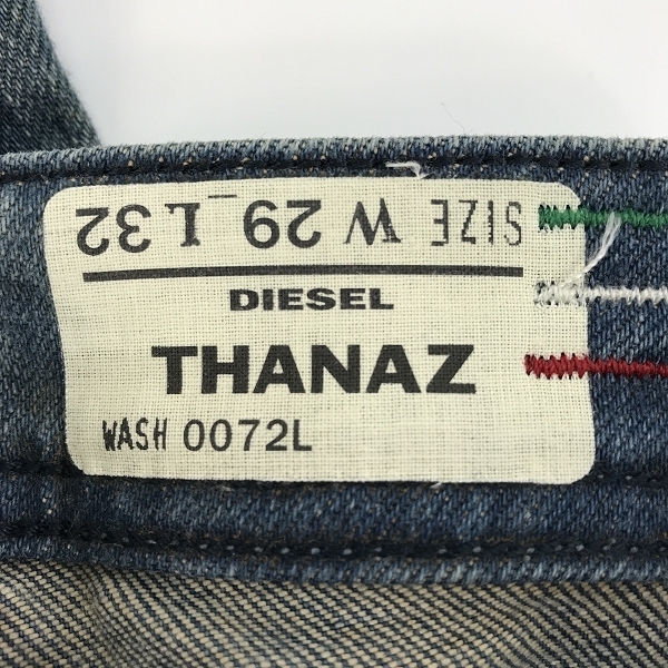 実際に弊社で買取させて頂いたDIESEL/ディーゼル THANAZ WASH0072L デニムパンツ 29×32の画像 2枚目