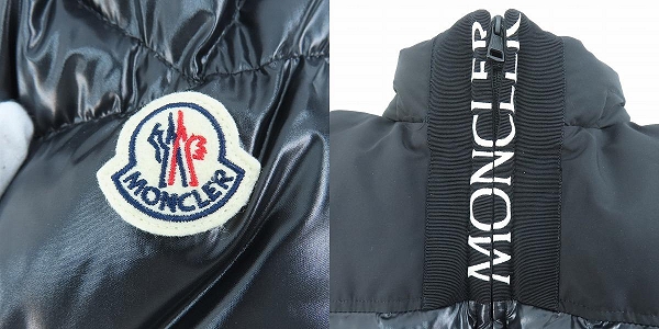 実際に弊社で買取させて頂いた【JPタグ】MONCLER/モンクレール BRUEL GIUBBOTTO ブリュエル ダウンジャケット E20914182685 68950/1の画像 7枚目