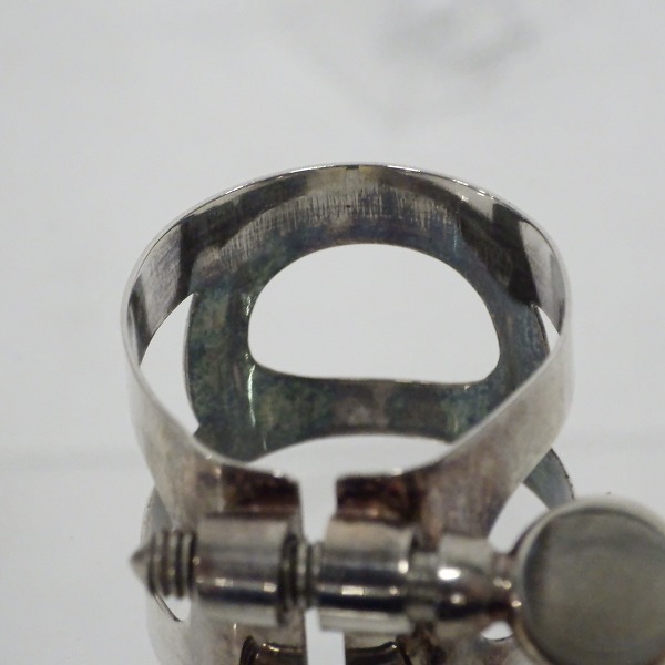 実際に弊社で買取させて頂いたBuffet Crampon/ビュッフェ・クランポン クラリネット用 リガチャー ゴールド・シルバー  2個セットの画像 5枚目