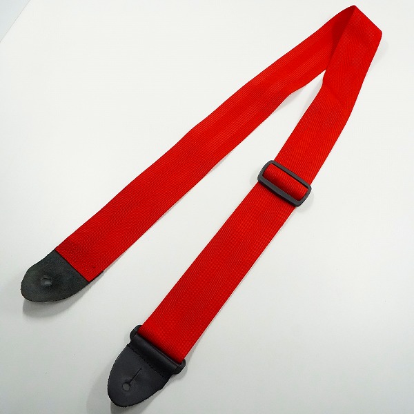 実際に弊社で買取させて頂いたGibson/ギブソン ライトニングボルト ギターストラップ ベースストラップ レッドの画像 2枚目