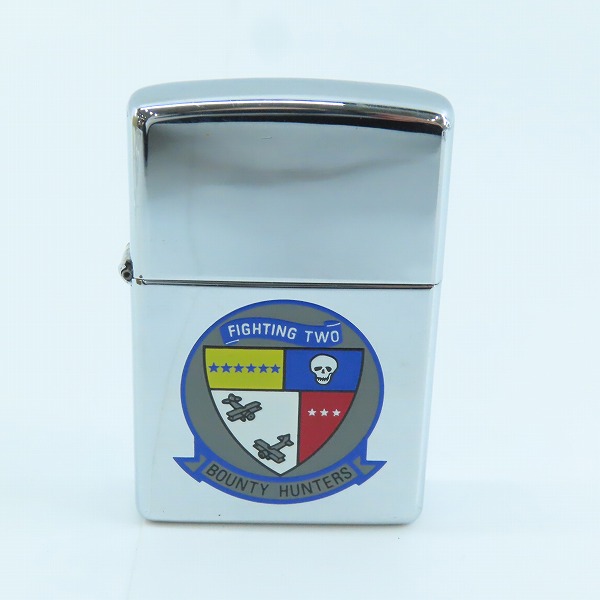 実際に弊社で買取させて頂いたZIPPO/ジッポー BOUNTY HUNTERS 鏡面加工 1998年製