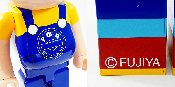 実際に弊社で買取させて頂いた★(3)未使用 MEDICOM TOY/メディコムトイ BE@RBRICK/ベアブリック 不二家×POTR Peko ペコちゃん 1000%の画像 6枚目