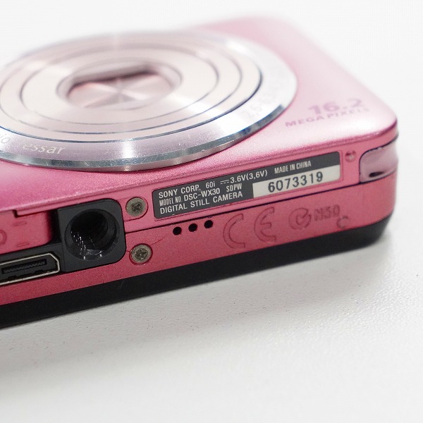 実際に弊社で買取させて頂いたSONY/ソニー Cyber-shot DSC-WX30 サイバーショット コンパクトデジタルカメラ 動作未確認の画像 6枚目