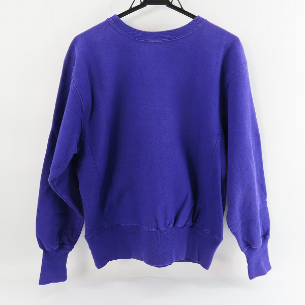実際に弊社で買取させて頂いたChampion/チャンピオン REVERSE WEAVE スウェット/トレーナー パープル /Sの画像 1枚目