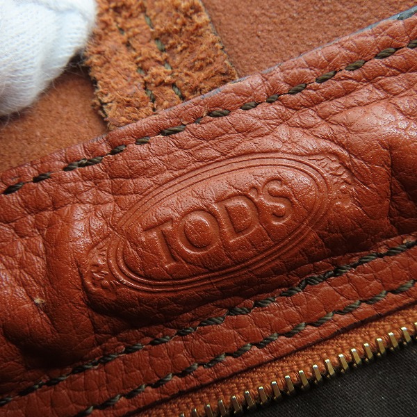実際に弊社で買取させて頂いたTOD'S/トッズ Restyled D-Bag Dバッグ ショルダーバッグの画像 4枚目