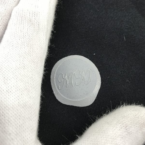 実際に弊社で買取させて頂いたNUMBER (N)INE/ナンバーナイン KOOKS チェック切替 ロング丈 Tシャツ /3の画像 4枚目