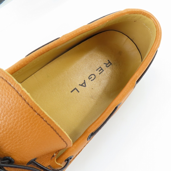 実際に弊社で買取させて頂いたREGAL/リーガル スエードレザー ドライビングシューズ 954R/27.0の画像 4枚目
