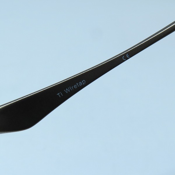 実際に弊社で買取させて頂いたOAKLEY/オークリー Ti Wiretap/ワイヤータップ 度入り眼鏡/メガネフレーム Pewterの画像 5枚目