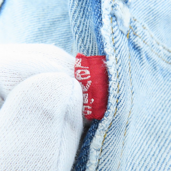 実際に弊社で買取させて頂いたLevis/リーバイス 80年代 VINTAGE/ビンテージ 505 刻印552 ジップフライ デニムパンツ/W32L33の画像 3枚目