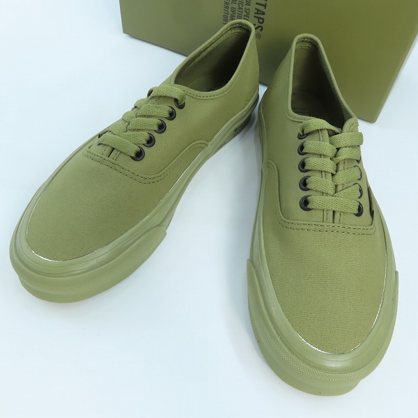 実際に弊社で買取させて頂いたWTAPS×VANS/ダブルタップス×バンズ OG AUTHENTIC LX/ 212BWVND-FWMO1S/27