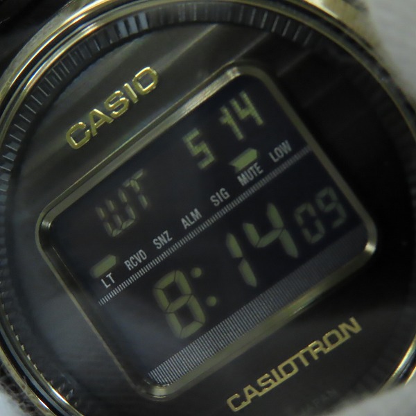 実際に弊社で買取させて頂いたCASIO/カシオ CASIOTRON/カシオトロン 50TH ANNIVERSARY/50周年記念 TRN-50ZE-1AJRの画像 6枚目