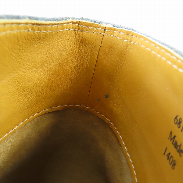 実際に弊社で買取させて頂いた【未使用】BUSINESS EXPERT/ビジネスエキスパート スエード チャッカー ブーツ/27の画像 7枚目