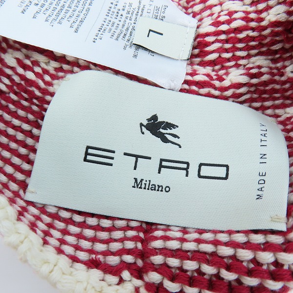 実際に弊社で買取させて頂いたETRO/エトロ ニット帽/ビーニー/Lの画像 3枚目