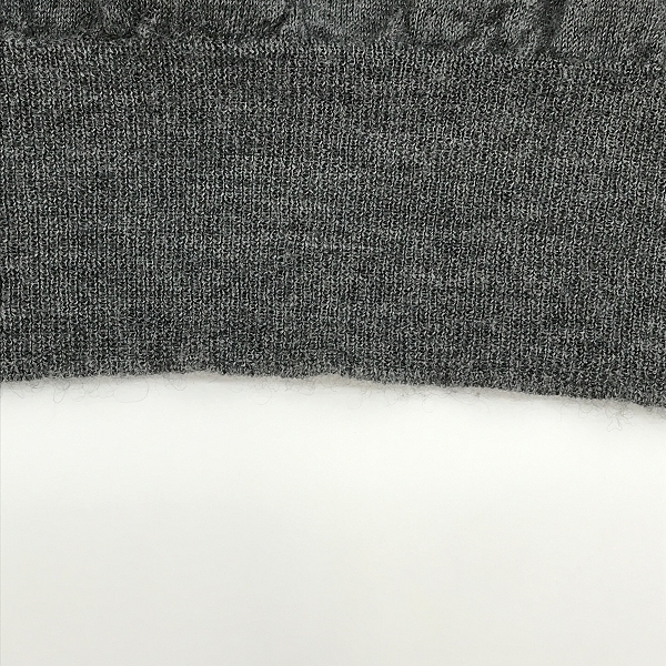 実際に弊社で買取させて頂いたPRADA /プラダ カシミヤ セーター グレー/54の画像 5枚目