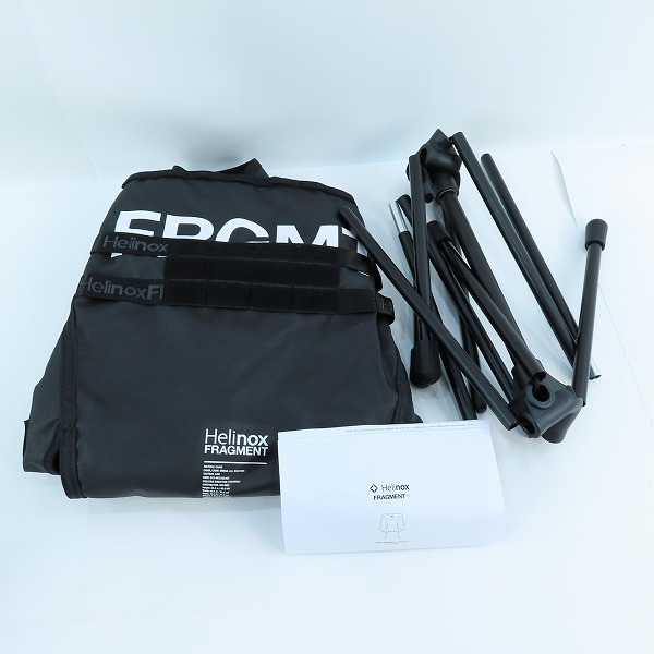 実際に弊社で買取させて頂いた【未使用】FRAGMENT DESIGN × Helinox/フラグメントデザイン×ヘリノックス Tac. //チェア/椅子 Black/NOIRの画像 8枚目