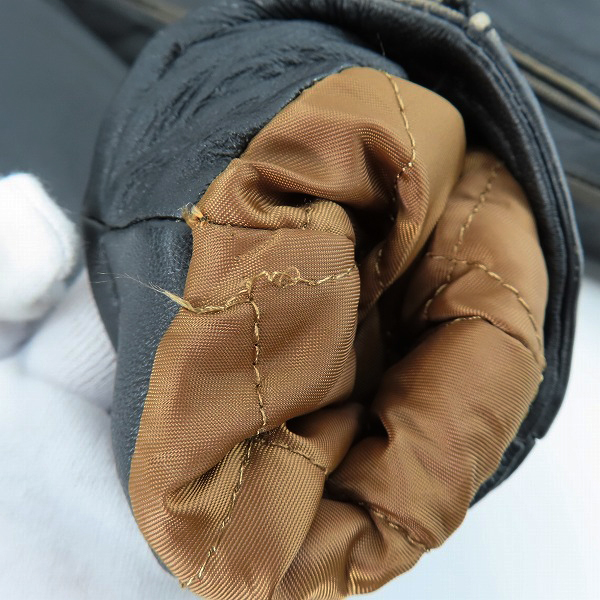 実際に弊社で買取させて頂いたnano universe/ナノユニバース シープスキン ライダースジャケット NUC63L01078SH /Sの画像 4枚目