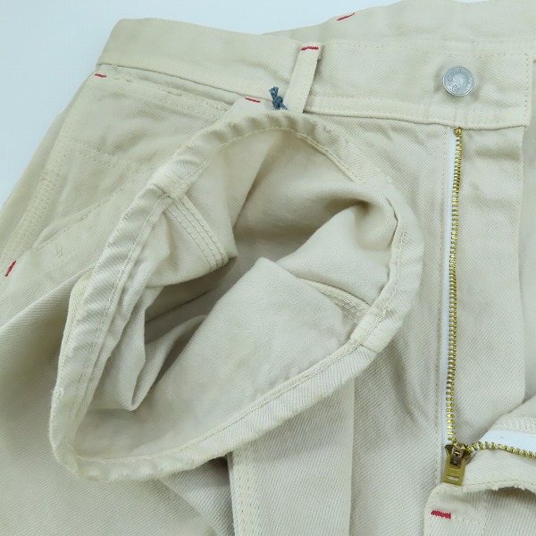 実際に弊社で買取させて頂いた【未使用】 CHALLENGER/チャレンジャーWASHED PAINTER PANTS/ウォッシュドペインターパンツ CLG-PT 024-004/XLの画像 2枚目