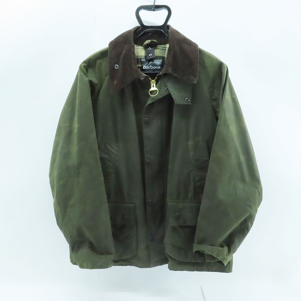 実際に弊社で買取させて頂いた【難有】BARBOUR/バブアー BEDALE JACKET A320 ビデイル オイルドジャケット C40/102cm