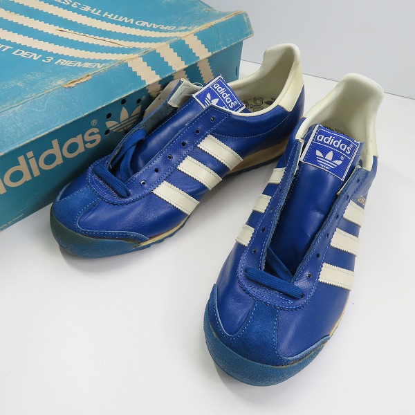 実際に弊社で買取させて頂いた【観賞用】adidas/アディダス GENOVA MADE IN JAPAN/日本製/ヴィンテージ スニーカー 6.5