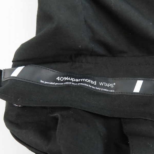 実際に弊社で買取させて頂いた【未使用】Wtaps/ダブルタップス Jungle Stock Trousers Nyco. Ripstop/トラウザーパンツ 222WVDT-PTM07 01の画像 7枚目