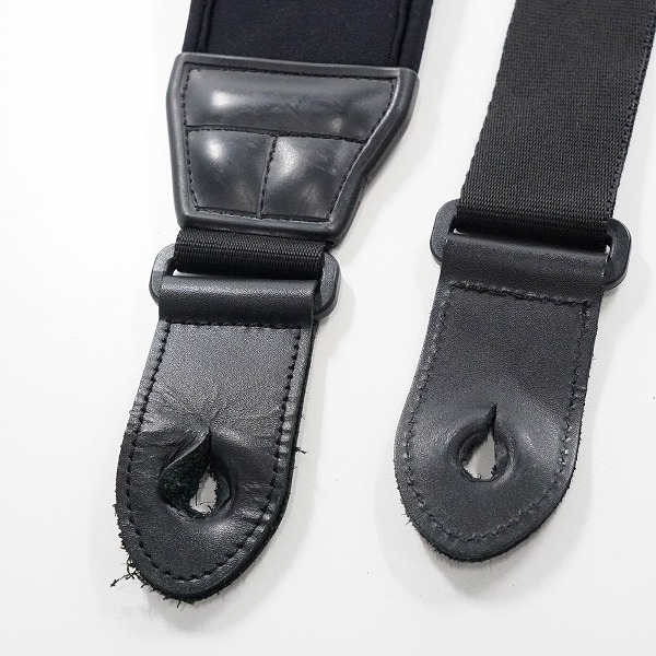 実際に弊社で買取させて頂いたAIRCELL/エアセル 厚手 ギターストラップ ベースストラップ ブラックの画像 3枚目