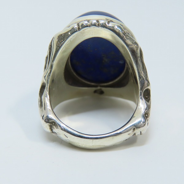 実際に弊社で買取させて頂いたALEX STREETER/アレックスストリーター エンジェルハートリング 2024年限定 ラピスラズリ 14.5号の画像 3枚目