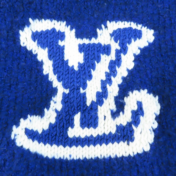 実際に弊社で買取させて頂いた【JPタグ】LOUIS VUITTON/ルイヴィトン LVインタルシア クルーネック ヤクウール ニット/セーター RM202M VSS HJN18W/XLの画像 8枚目