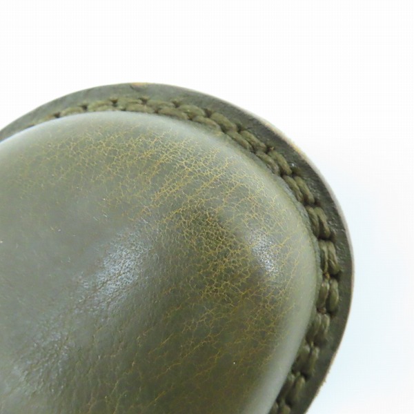 実際に弊社で買取させて頂いたTrippen/トリッペン レザーレースアップシューズ/カーキ系の画像 6枚目