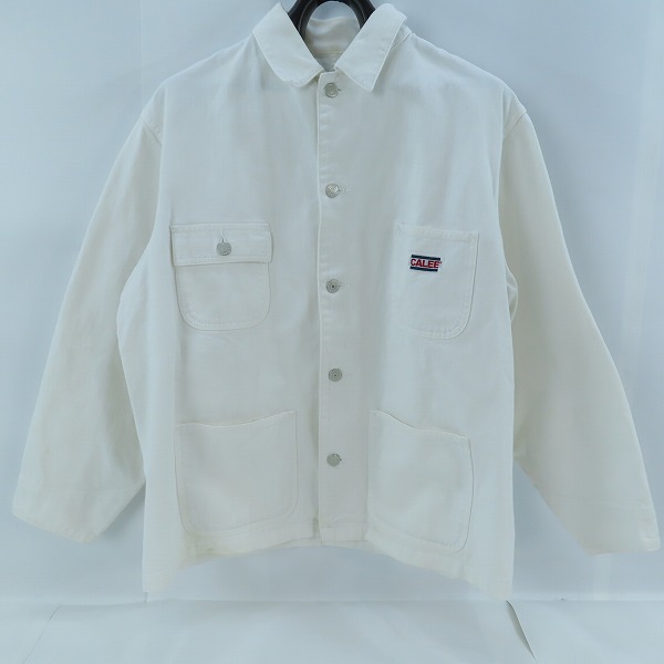実際に弊社で買取させて頂いたCALEE/キャリー デニムジャケット ホワイト/M