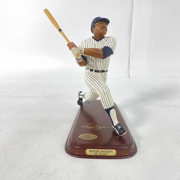実際に弊社で買取させて頂いた【難あり】MLB/メジャーリーグ ニューヨークヤンキース REGGIE JACKSON/レジージャクソン フィギュア リミテッドエディション の画像 1枚目