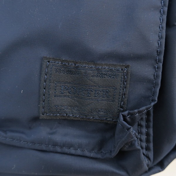 実際に弊社で買取させて頂いたHEAD PORTER/ヘッドポーター WAIST BAG ウエストバッグ 鞄 ネイビーの画像 4枚目