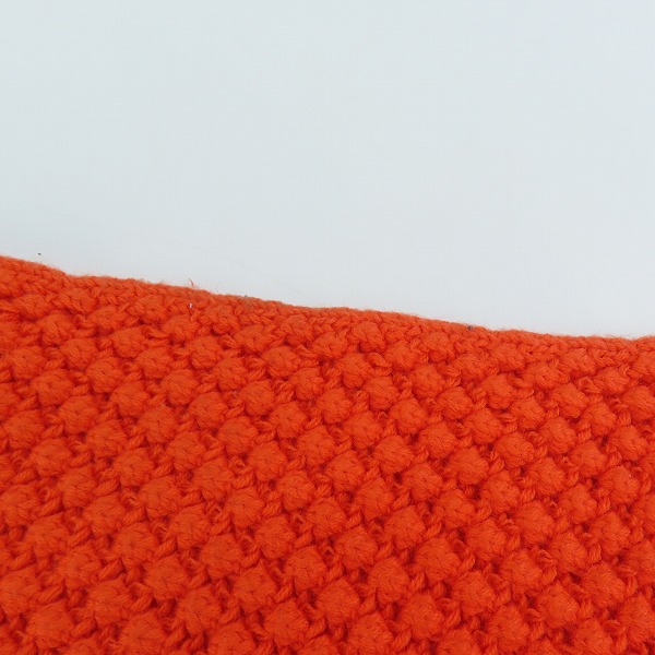 実際に弊社で買取させて頂いたChloe/クロエ マフラー/ストール オレンジの画像 4枚目