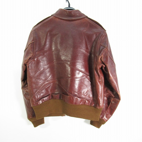 実際に弊社で買取させて頂いたBUZZ RICKSON'S/バズリクソンズ TYPE A-2 フライトジャケット ROUGH WEAR 実名復刻 BR80253/40の画像 1枚目