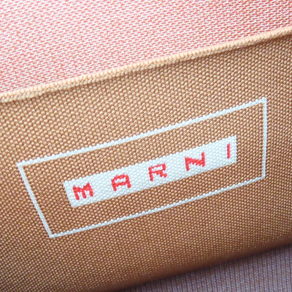 実際に弊社で買取させて頂いたMARNI/マルニ ジャカード バイカラー ショッピングバッグ トートバッグ SHMP0083A0の画像 5枚目