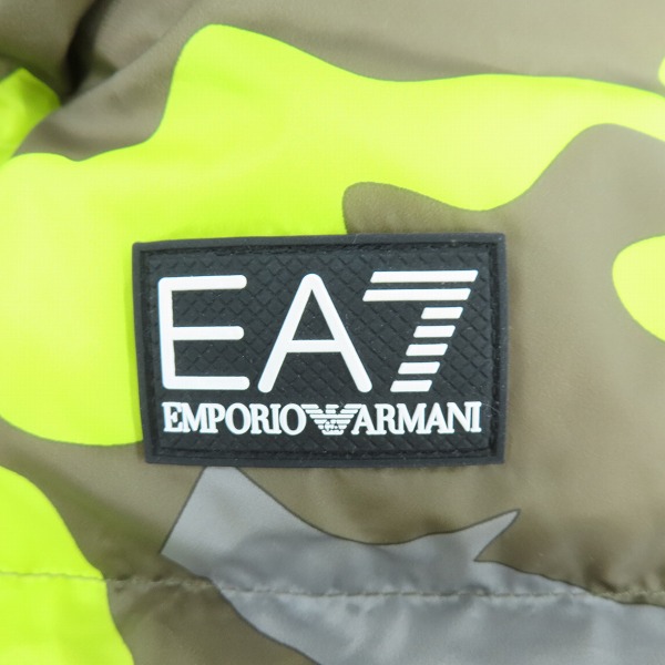 実際に弊社で買取させて頂いたEMPORIO ARMANI/エンポリオアルマーニ リバーシブル 迷彩 中綿 ジャケット ブルゾン 6LPB06PN5ZZ Lの画像 6枚目