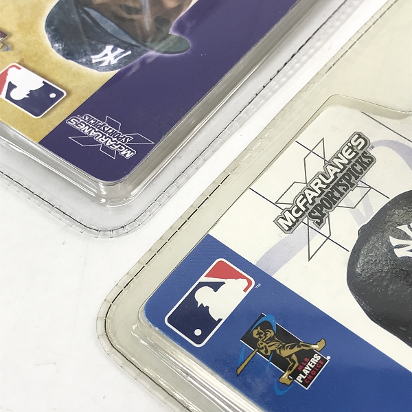実際に弊社で買取させて頂いた【未開封】McFARLANE TOYS/マクファーレントイズ SPORTSPICKS ニューヨークヤンキース デレクジーター 2点セットの画像 7枚目