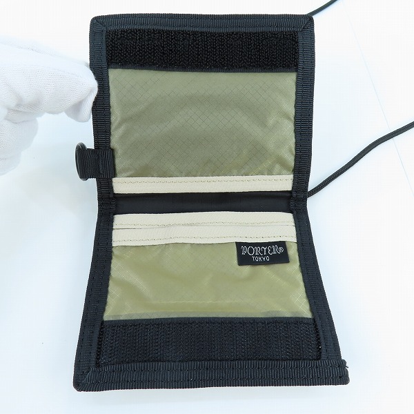 実際に弊社で買取させて頂いたBEAMS/ビームス PORTER/ポーター 別注 リップストップ IDネックホルダーの画像 5枚目